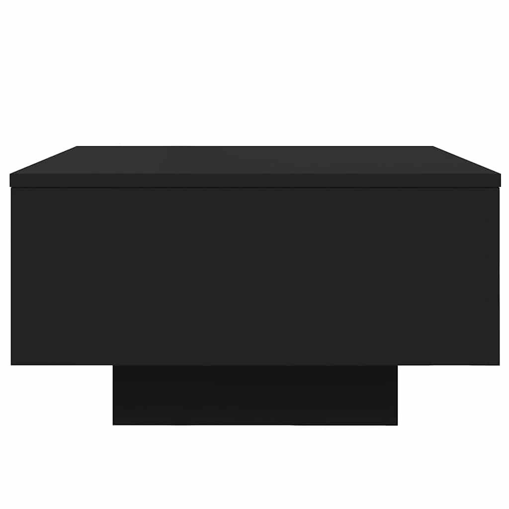 Table basse noir 55x55x31 cm bois d'ingénierie - XIOS