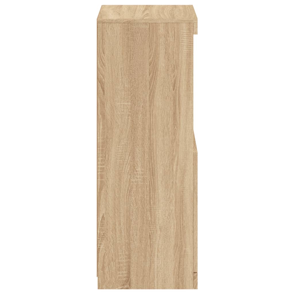 Buffet avec lumières LED chêne sonoma 41x37x100 cm - XIOS