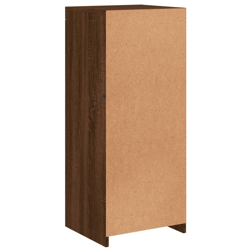 Buffet avec lumières LED chêne marron 41x37x100 cm - XIOS