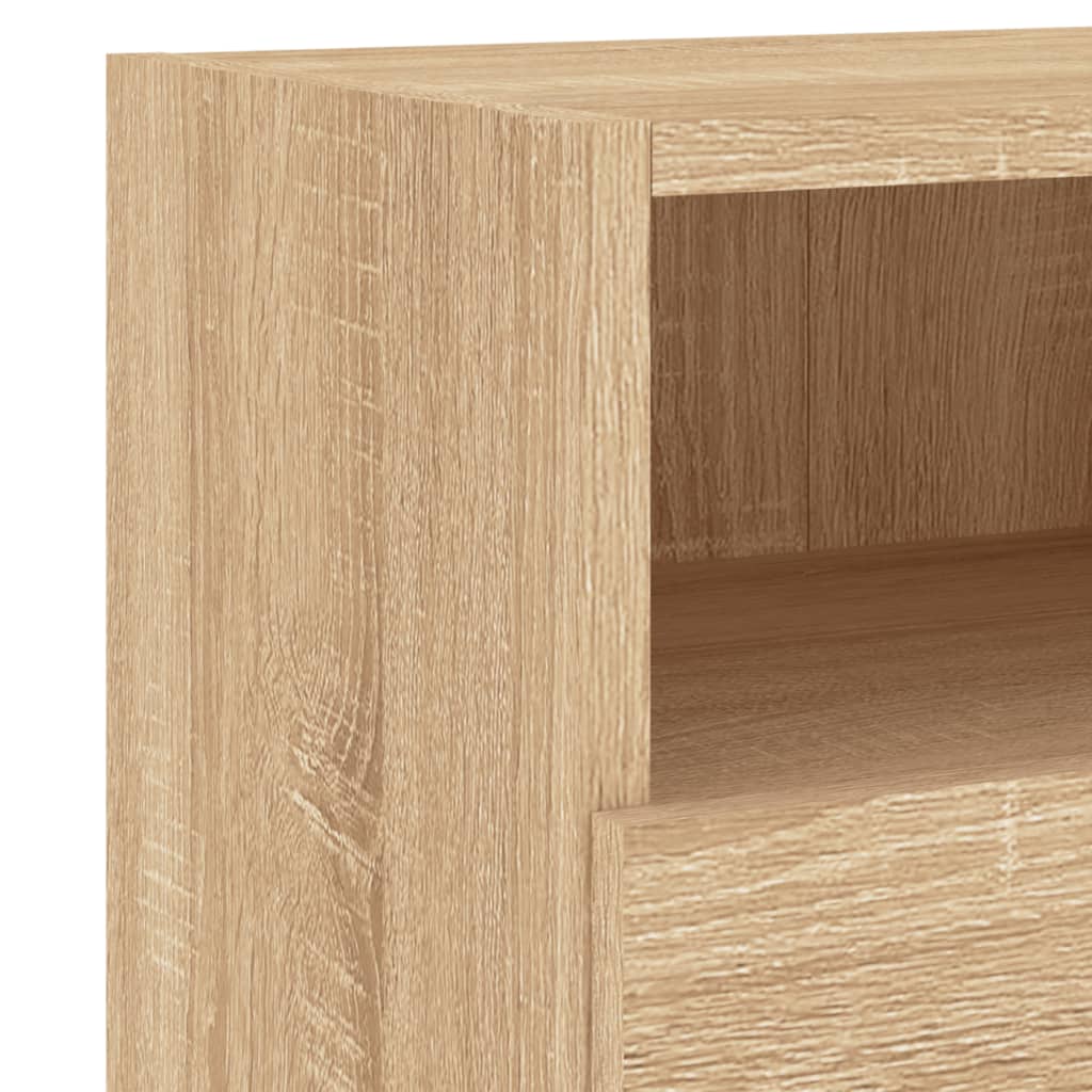 Meuble TV mural chêne sonoma 60x30x30 cm bois d'ingénierie - XIOS