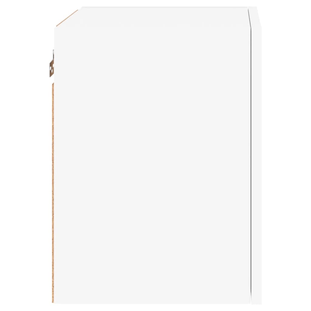 Meuble TV mural blanc 40,5x30x40 cm bois d'ingénierie - XIOS