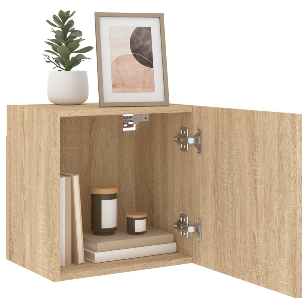 Meubles TV muraux 2 pcs chêne sonoma 40,5x30x40 cm - XIOS