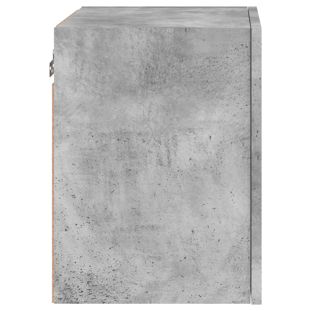 Meubles TV muraux 2 pcs gris béton 40,5x30x40cm bois ingénierie - XIOS