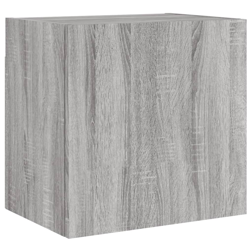 Meuble TV mural sonoma gris 40,5x30x40 cm bois d'ingénierie - XIOS