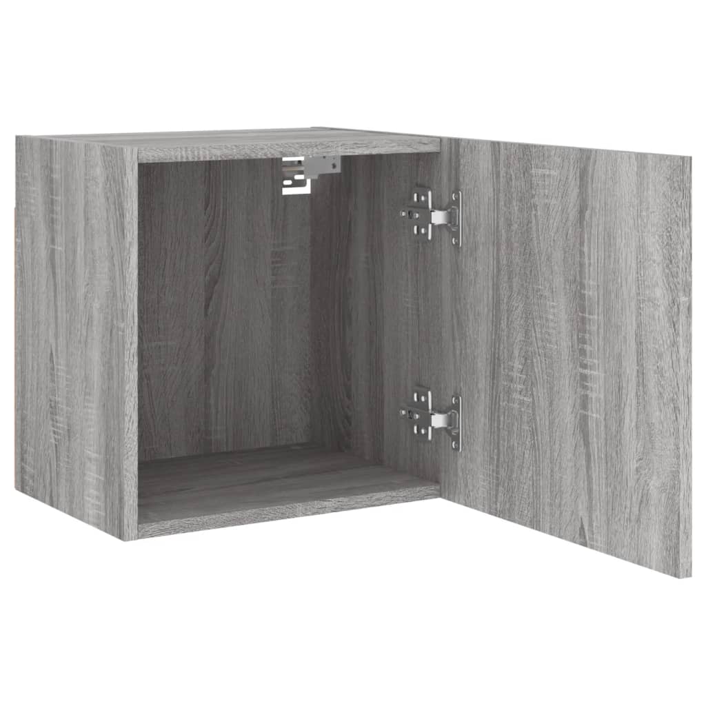 Meuble TV mural sonoma gris 40,5x30x40 cm bois d'ingénierie - XIOS