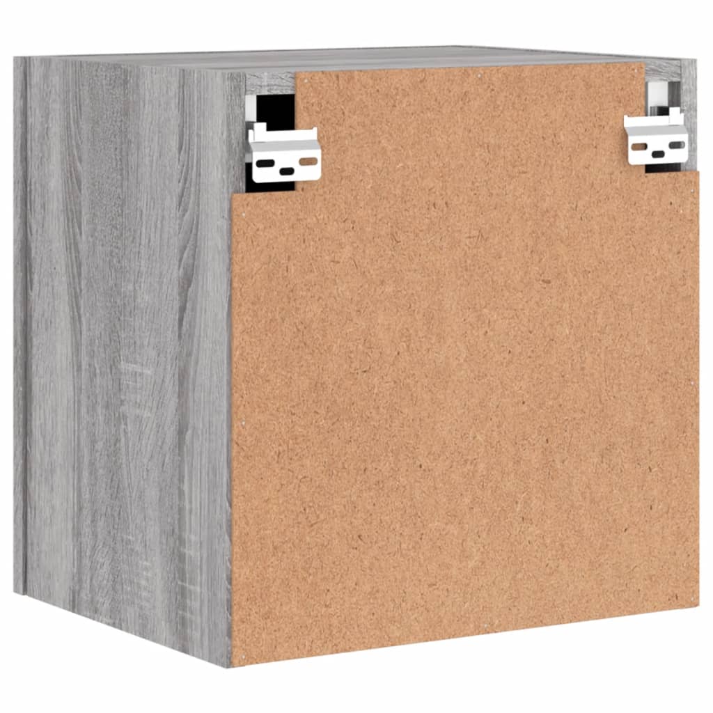 Meuble TV mural sonoma gris 40,5x30x40 cm bois d'ingénierie - XIOS
