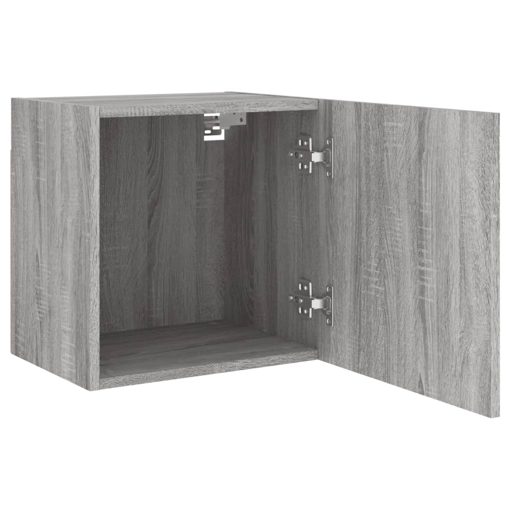 Meubles TV muraux 2pcs sonoma gris 40,5x30x40cm bois ingénierie - XIOS