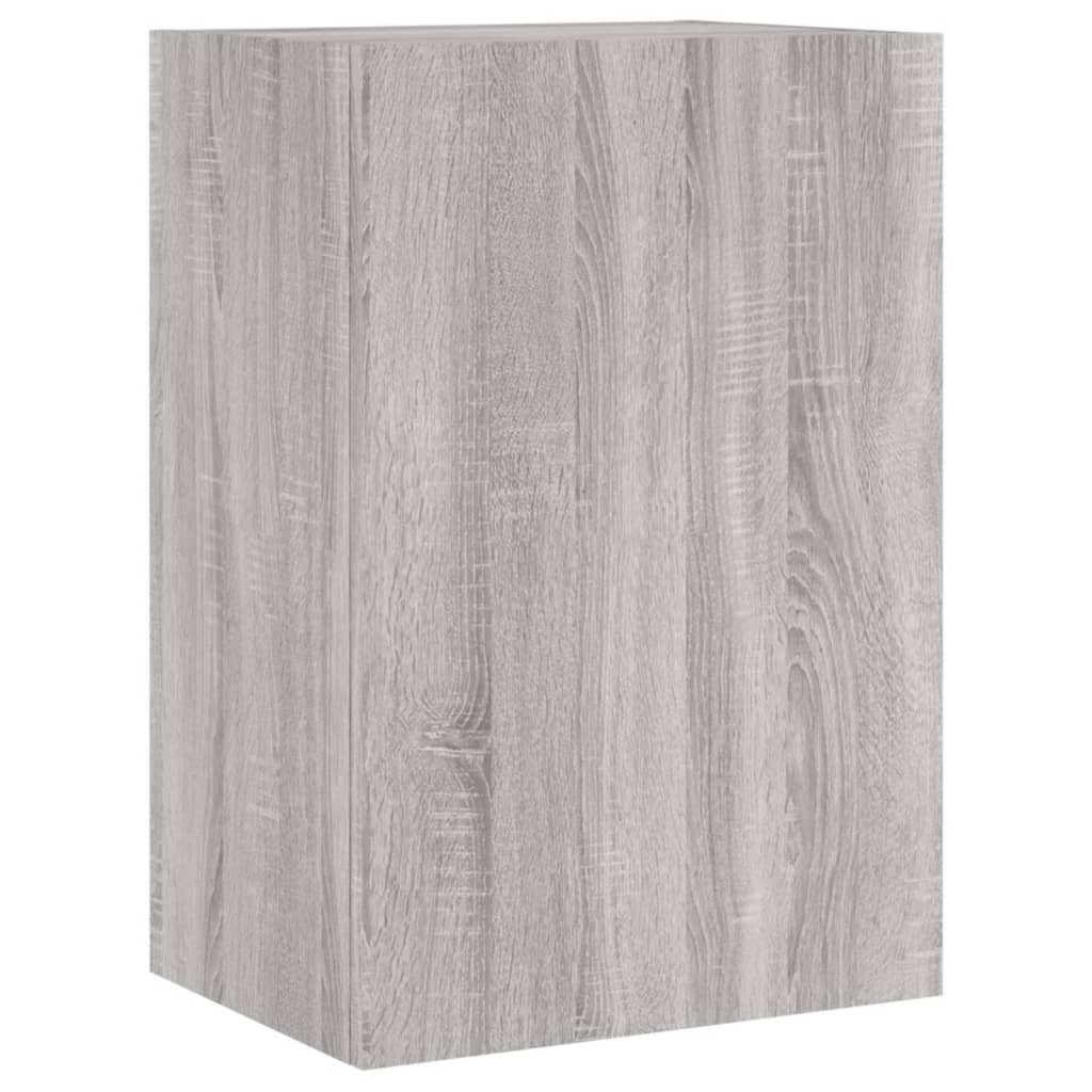 Meuble TV mural sonoma gris 40,5x30x60 cm bois d'ingénierie - XIOS
