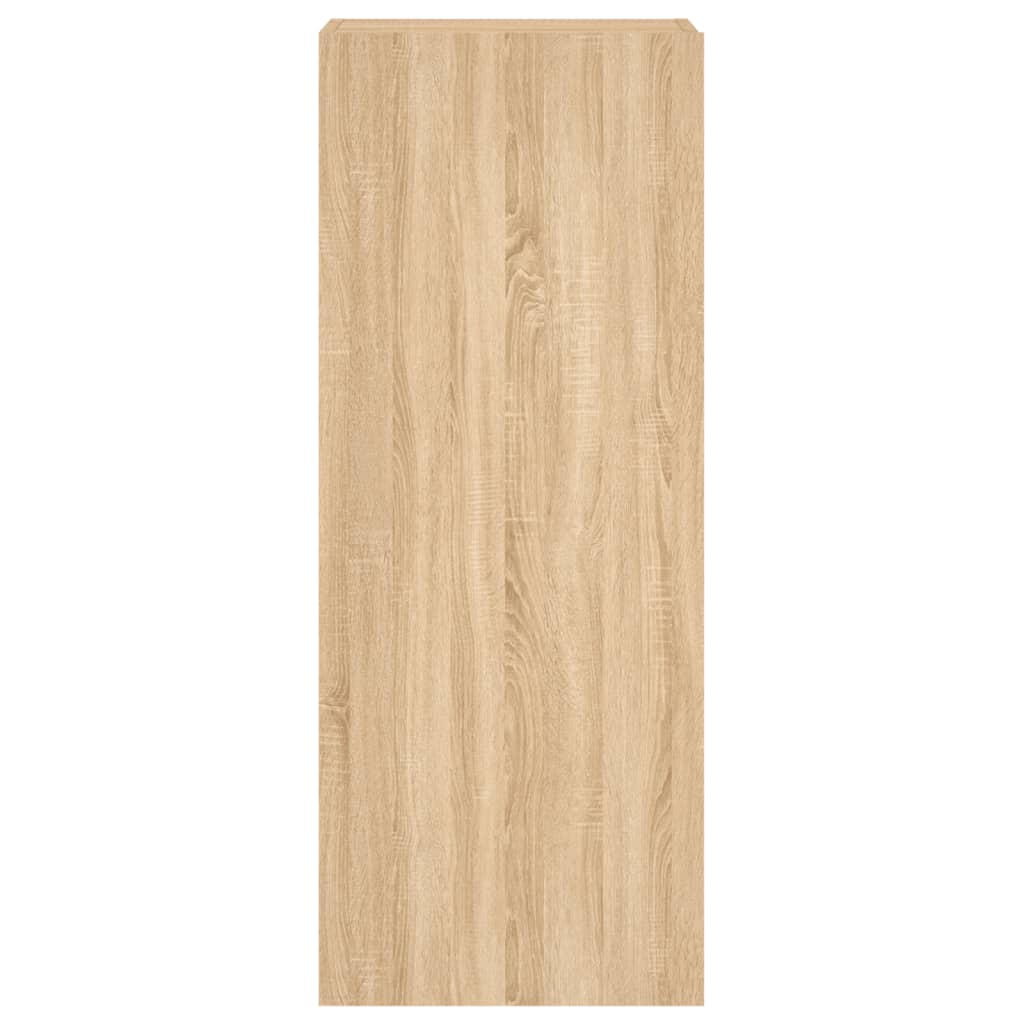 Meuble TV mural chêne sonoma 40,5x30x102 cm bois d'ingénierie - XIOS