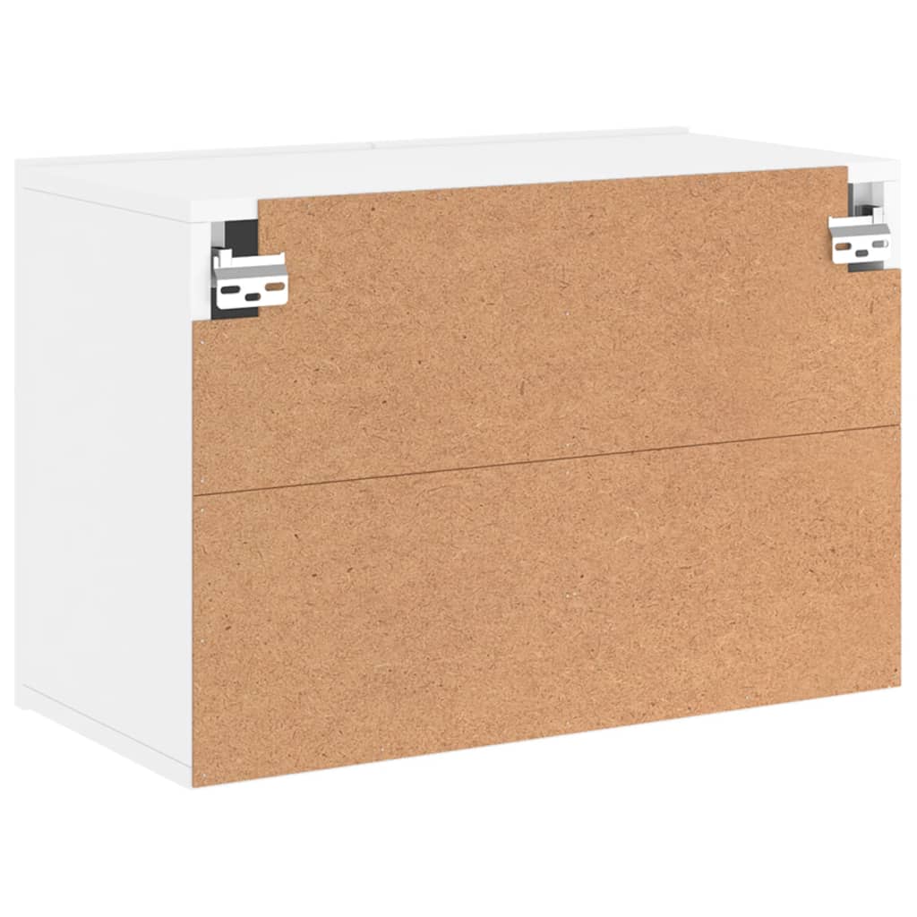 Meuble TV mural blanc 60x30x41 cm - XIOS