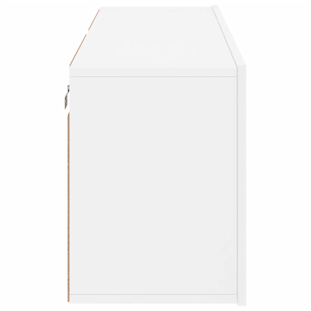 Meubles TV muraux 2 pcs blanc 60x30x41 cm - XIOS
