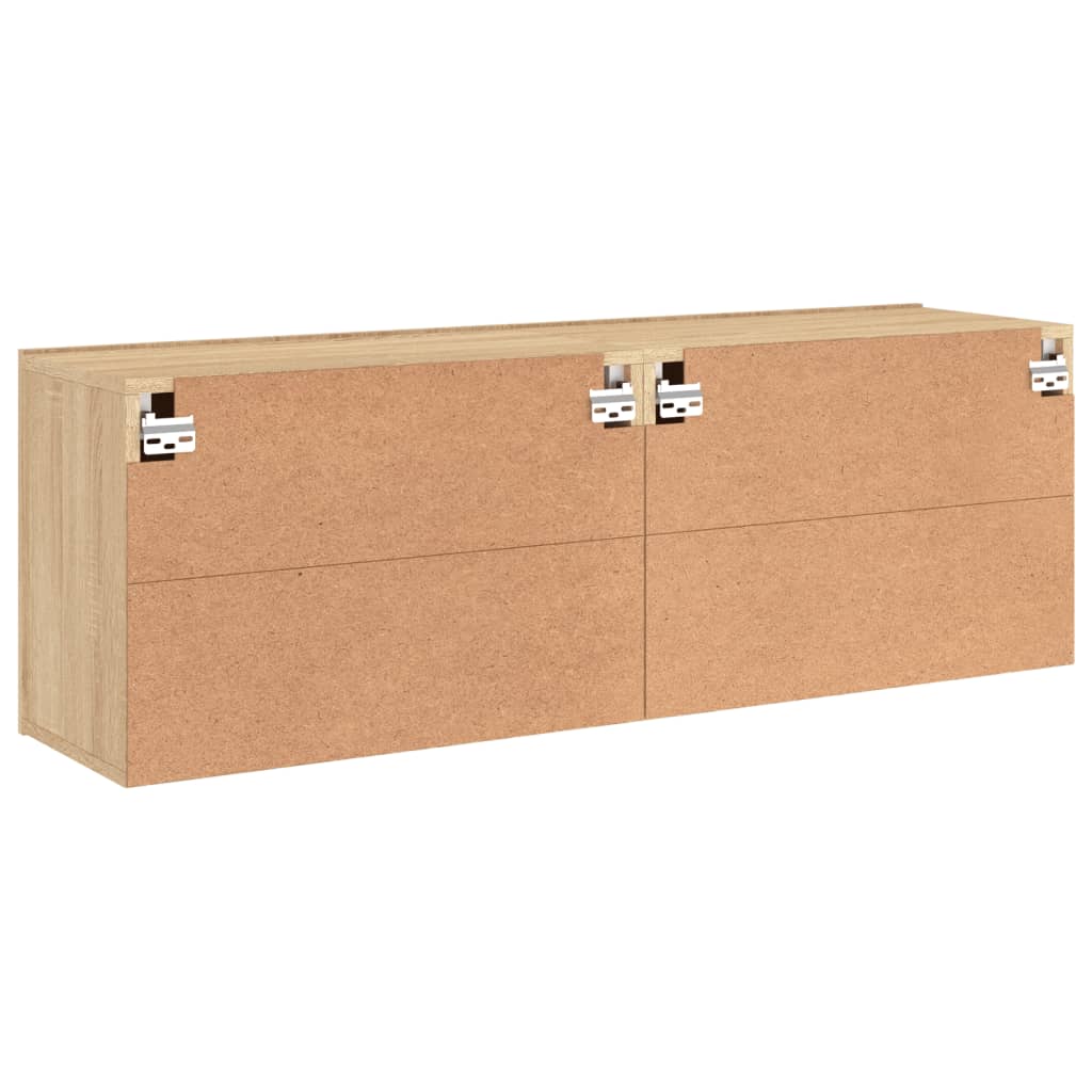 Meubles TV muraux 2 pcs chêne sonoma 60x30x41 cm - XIOS