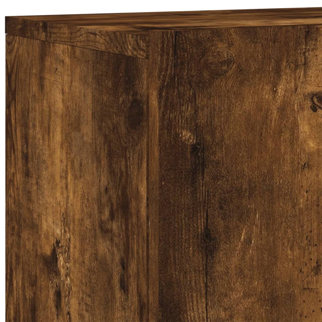 Meubles TV muraux 2 pcs chêne fumé 60x30x41 cm - XIOS