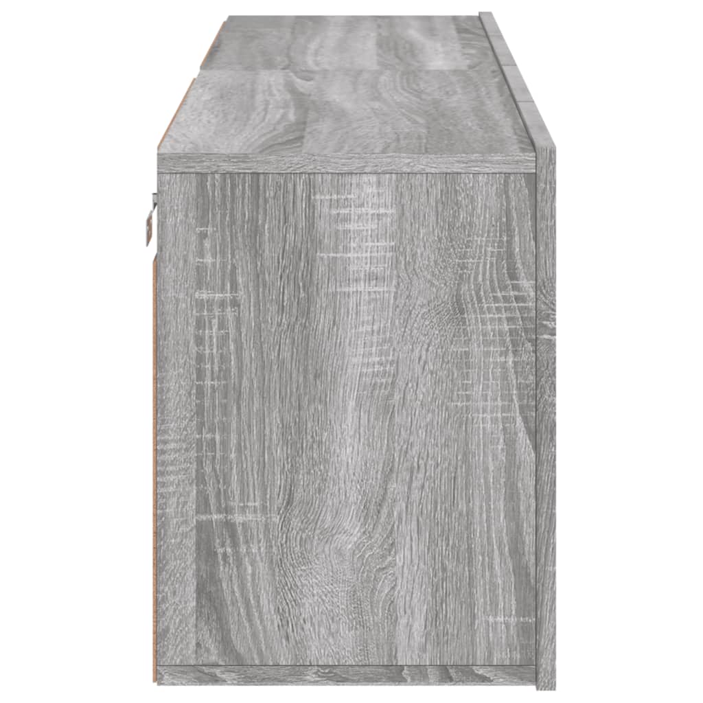 Meubles TV muraux 2 pcs sonoma gris 60x30x41 cm - XIOS