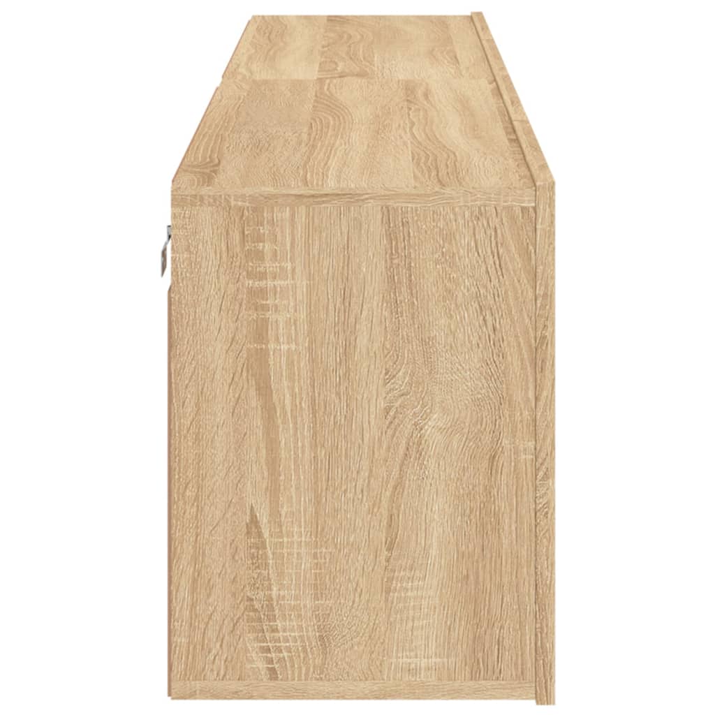 Meubles TV muraux 2 pcs chêne sonoma 80x30x41 cm - XIOS