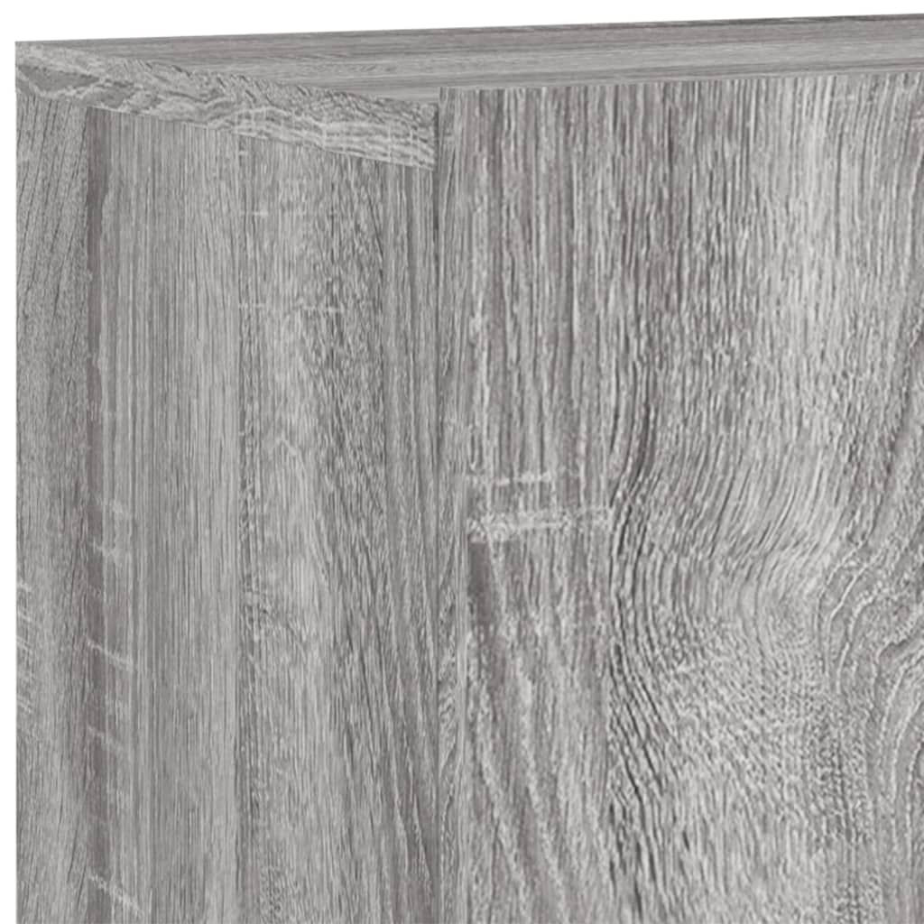 Meuble TV mural sonoma gris 80x30x41 cm - XIOS