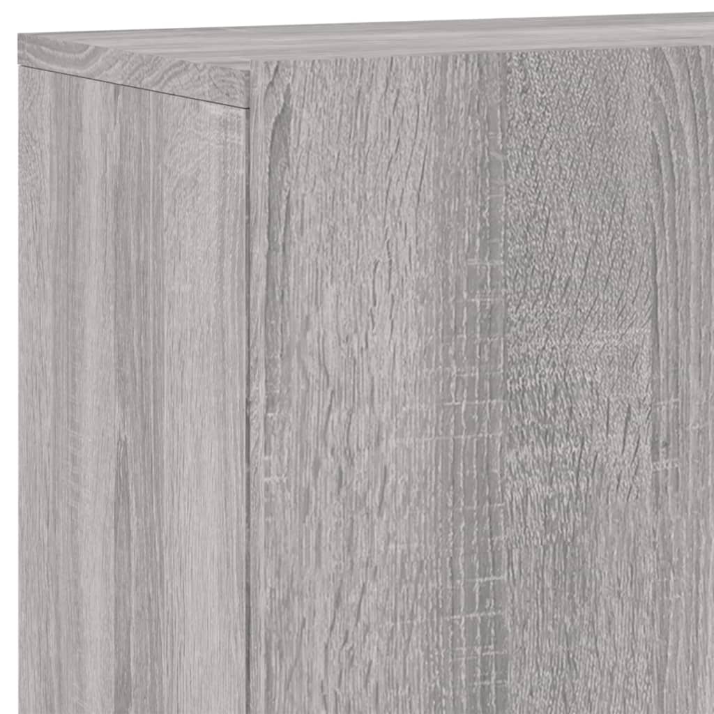 Meuble TV mural sonoma gris 100x30x41 cm - XIOS