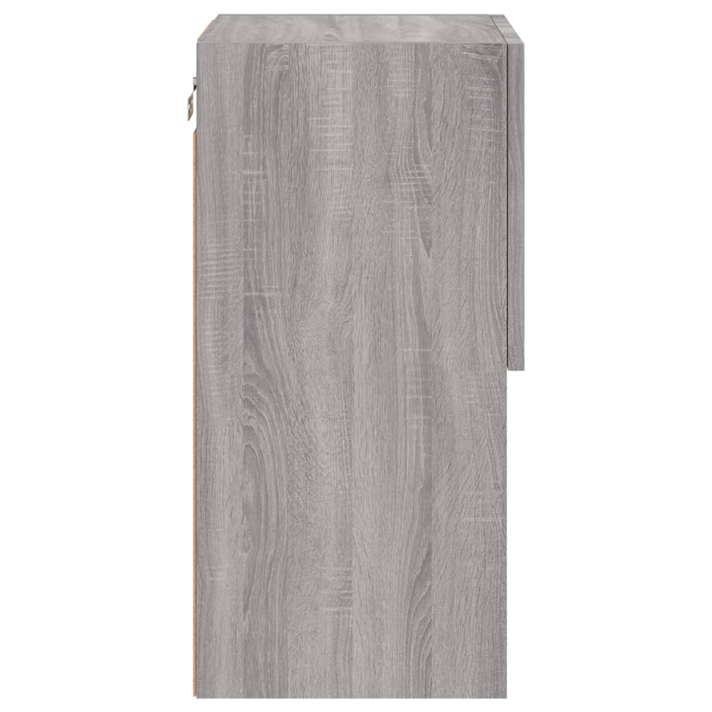 Meuble TV avec lumières LED sonoma gris 30,5x30x60 cm - XIOS