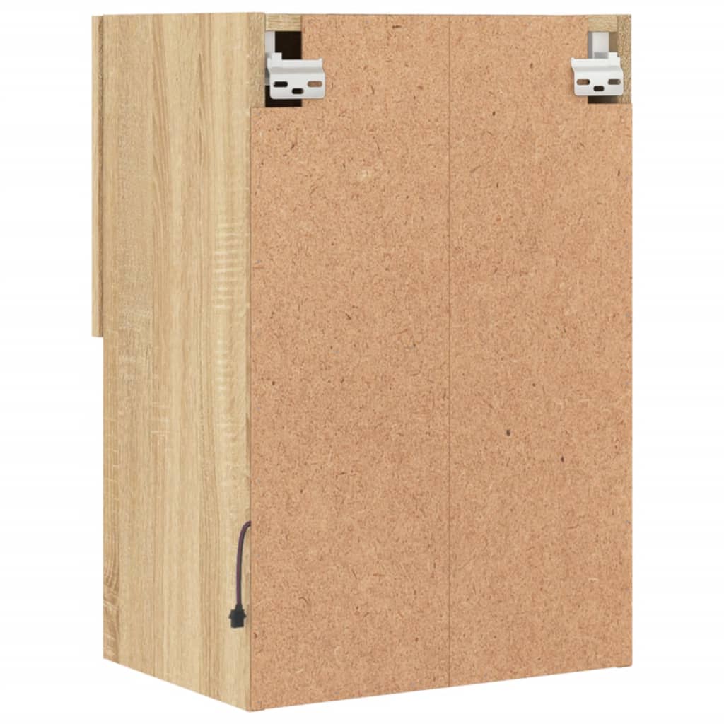 Meuble TV avec lumières LED chêne sonoma 40,5x30x60 cm - XIOS
