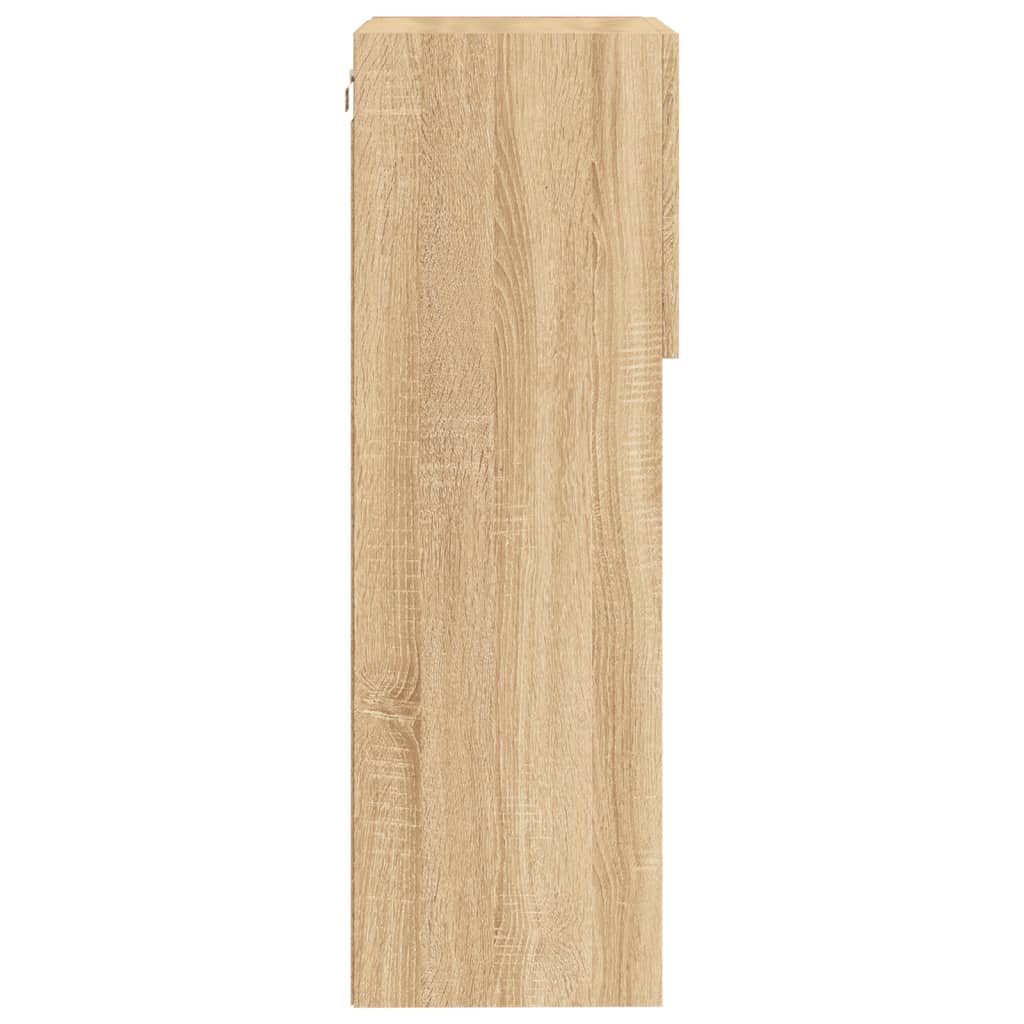Meubles TV avec lumières LED 2 pcs chêne sonoma 40,5x30x90 cm - XIOS