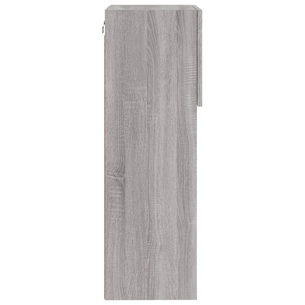 Meubles TV avec lumières LED 2 pcs sonoma gris 40,5x30x90 cm - XIOS