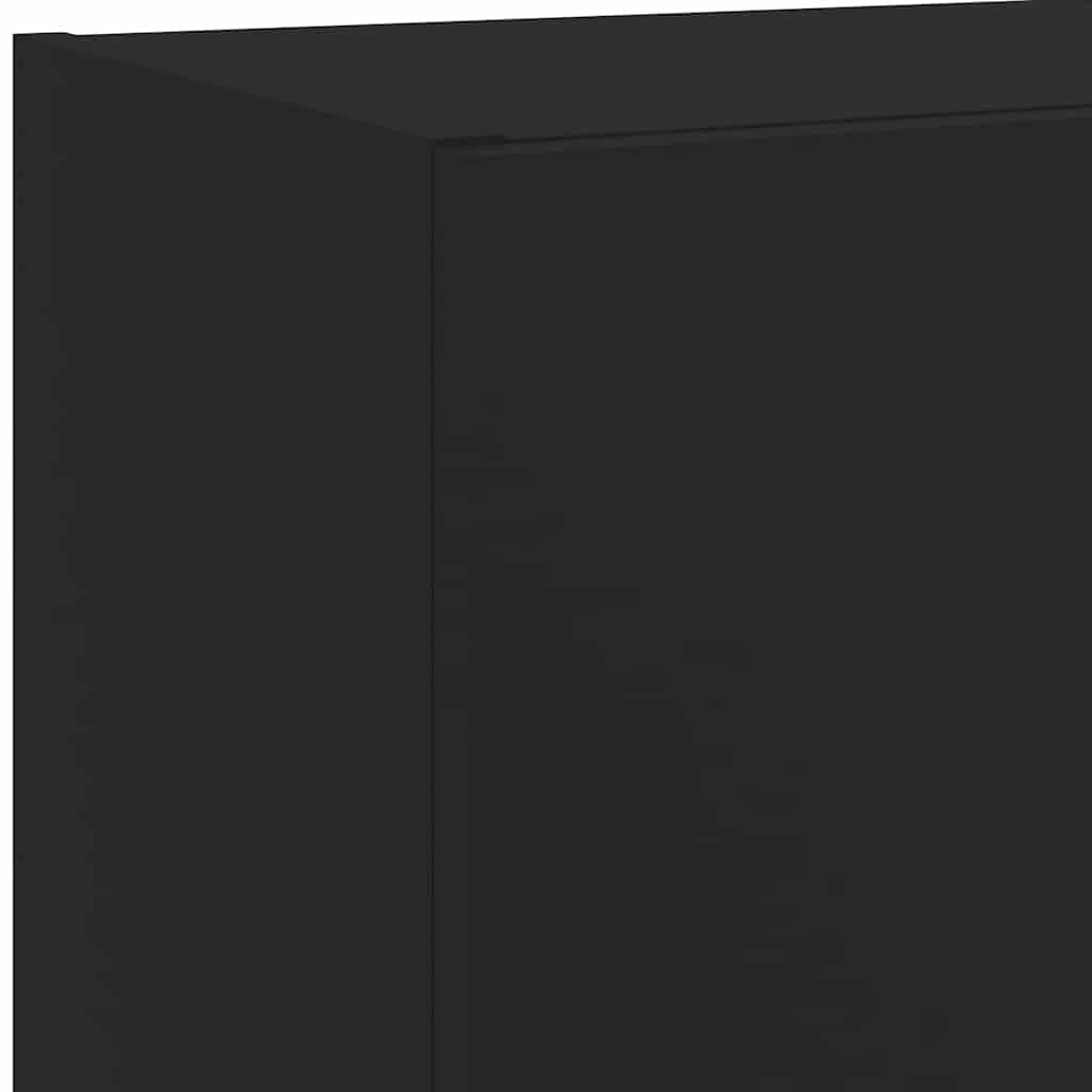 Meuble TV avec lumières LED noir 40,5x30x102 cm - XIOS