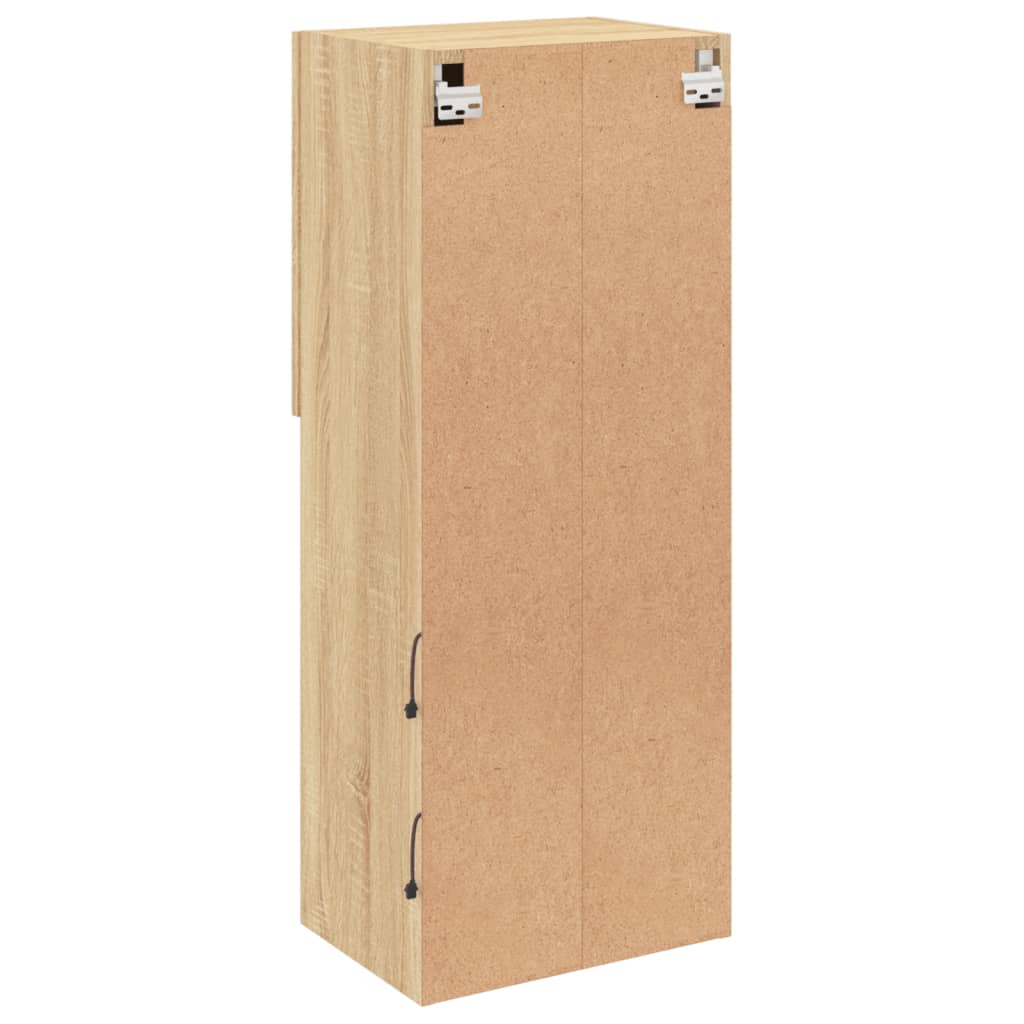 Meuble TV avec lumières LED chêne sonoma 40,5x30x102 cm - XIOS