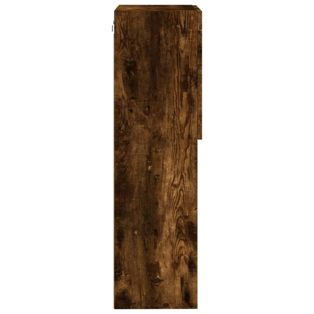 Meuble TV avec lumières LED chêne fumé 40,5x30x102 cm - XIOS