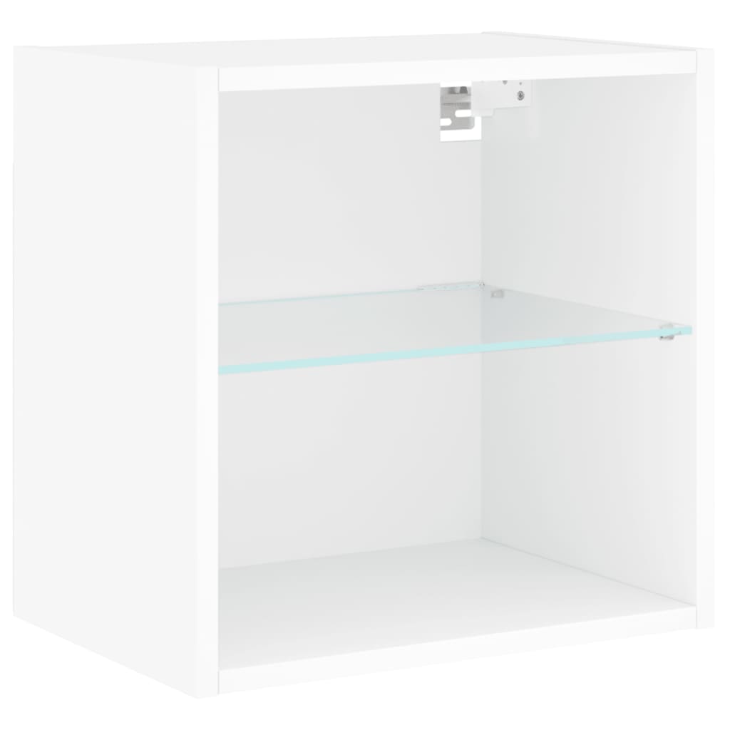 Table de chevet murale avec lumières LED blanc - XIOS