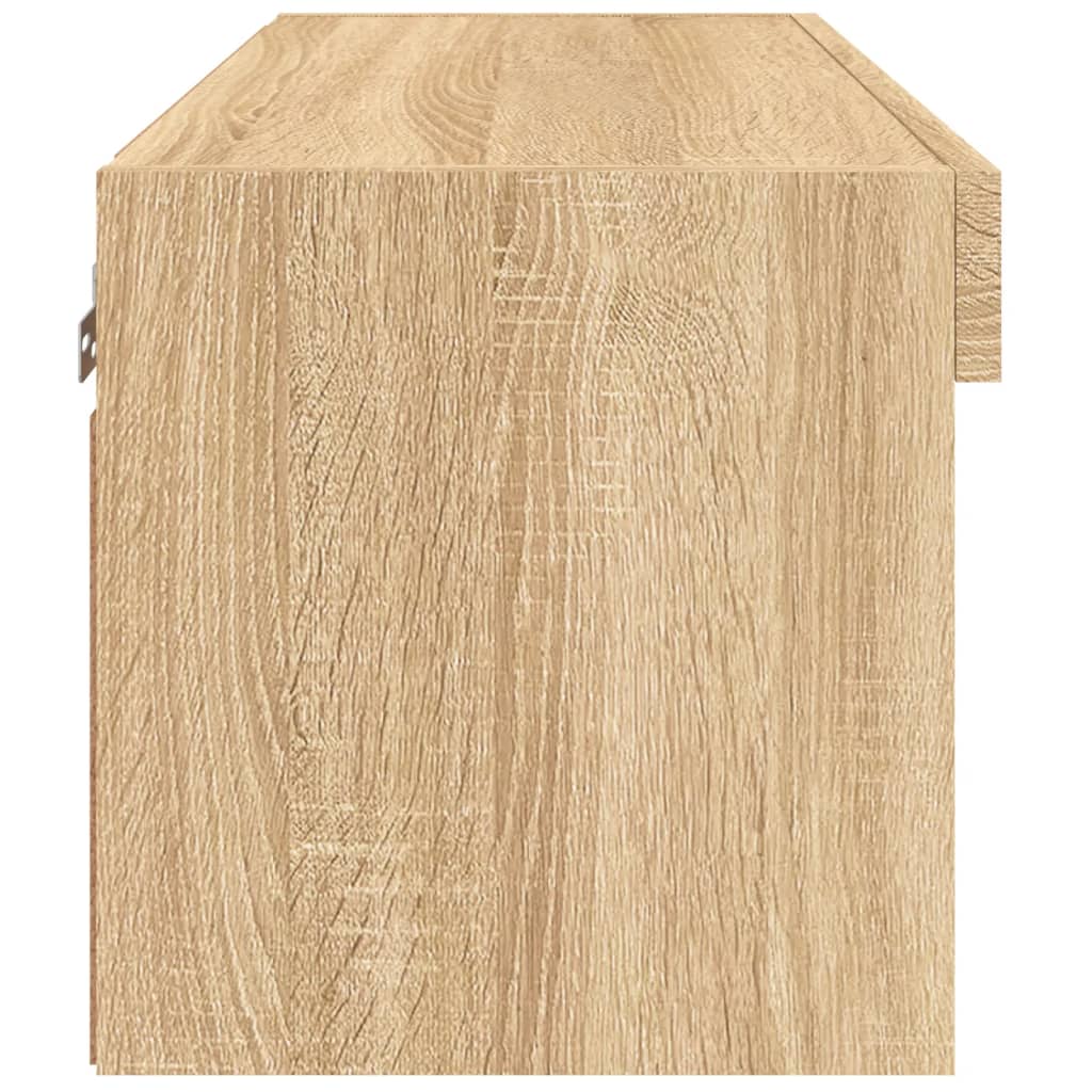 Meuble TV avec lumières LED chêne sonoma 60x30x30 cm - XIOS