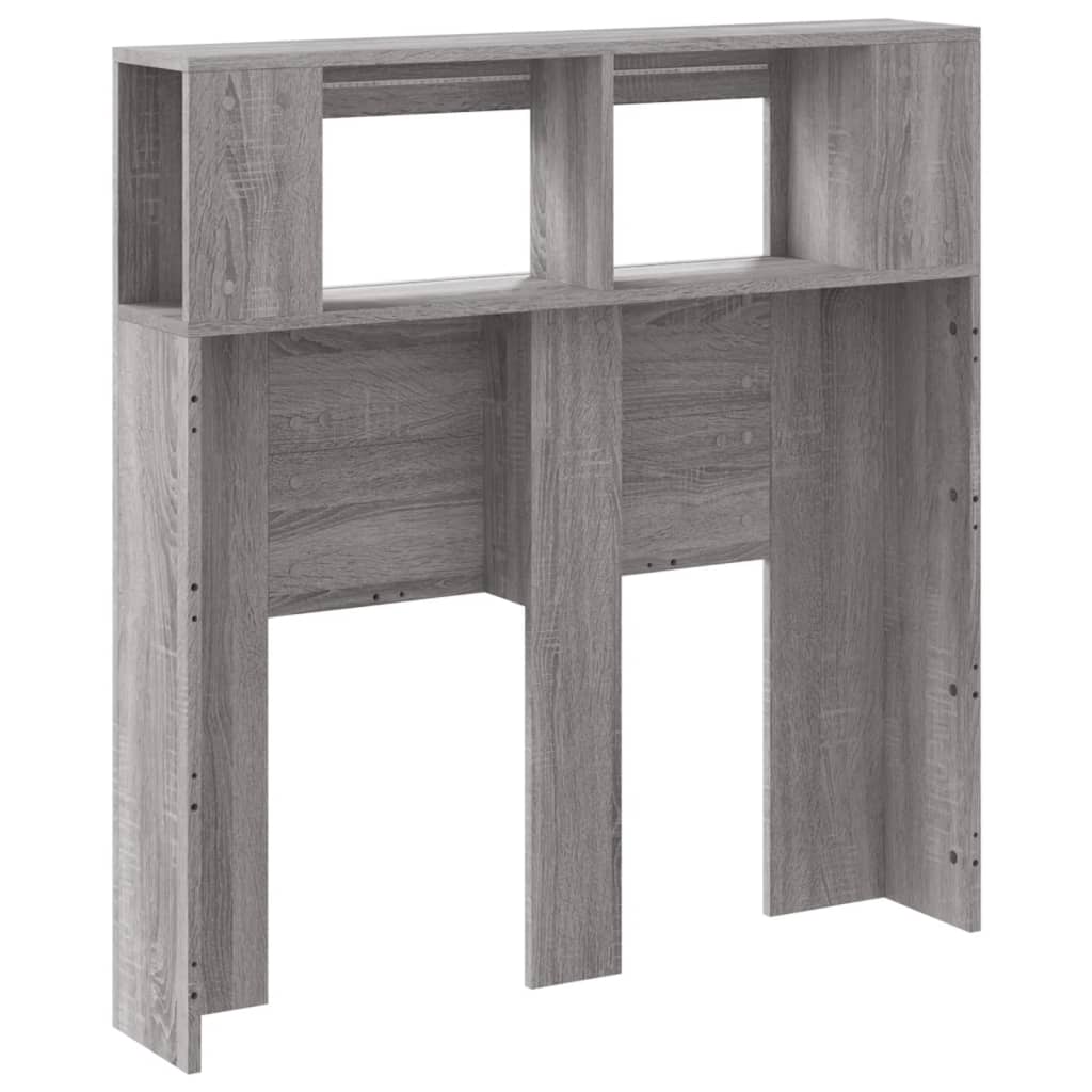 Tête de lit à LED sonoma gris 100x18,5x103,5 cm bois ingénierie - XIOS