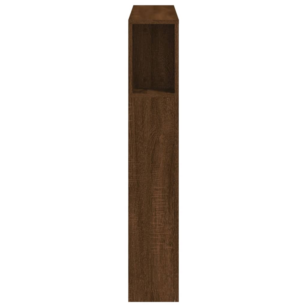 Tête de lit à LED chêne marron 100x18,5x103,5cm bois ingénierie - XIOS