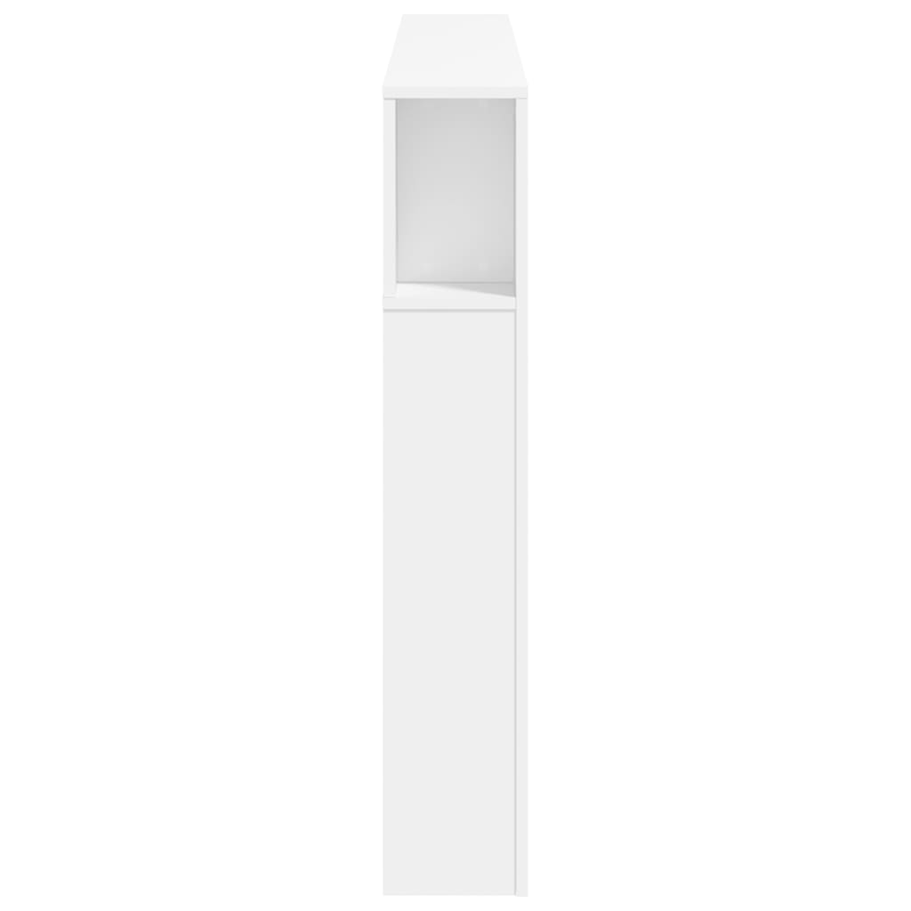 Tête de lit à LED blanc 160x18,5x103,5 cm bois d'ingénierie - XIOS