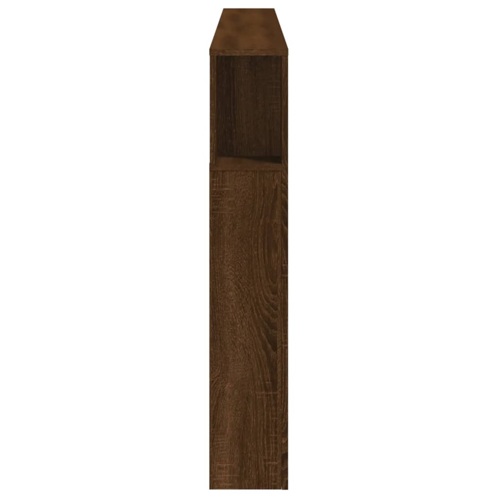 Tête de lit à LED chêne marron 220x18,5x103,5cm bois ingénierie - XIOS