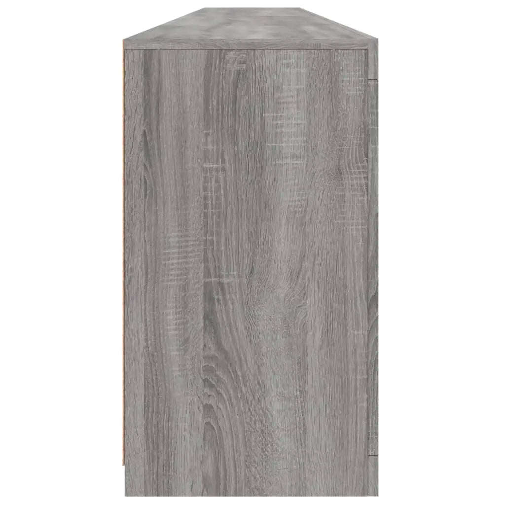 Buffet avec lumières LED sonoma gris 283x37x67 cm - XIOS