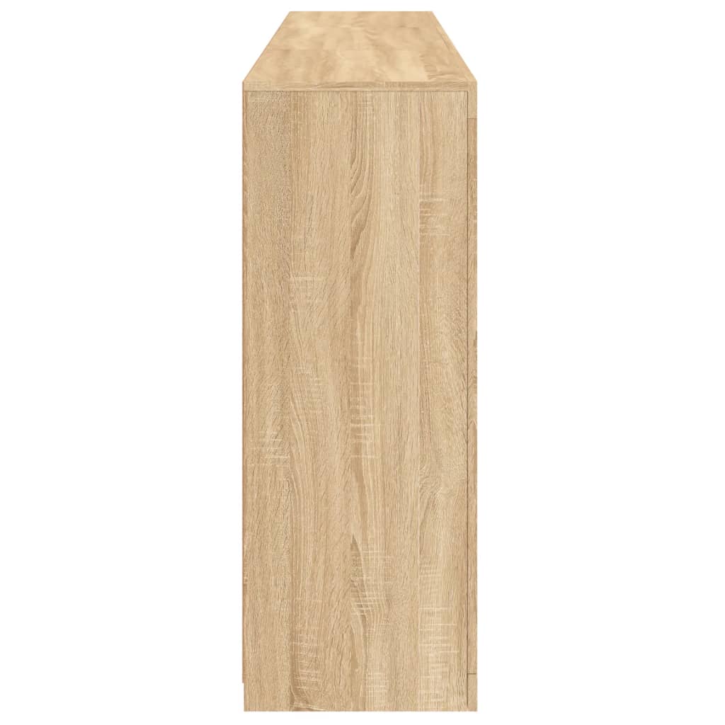 Buffet avec lumières LED chêne sonoma 181,5x37x100 cm - XIOS