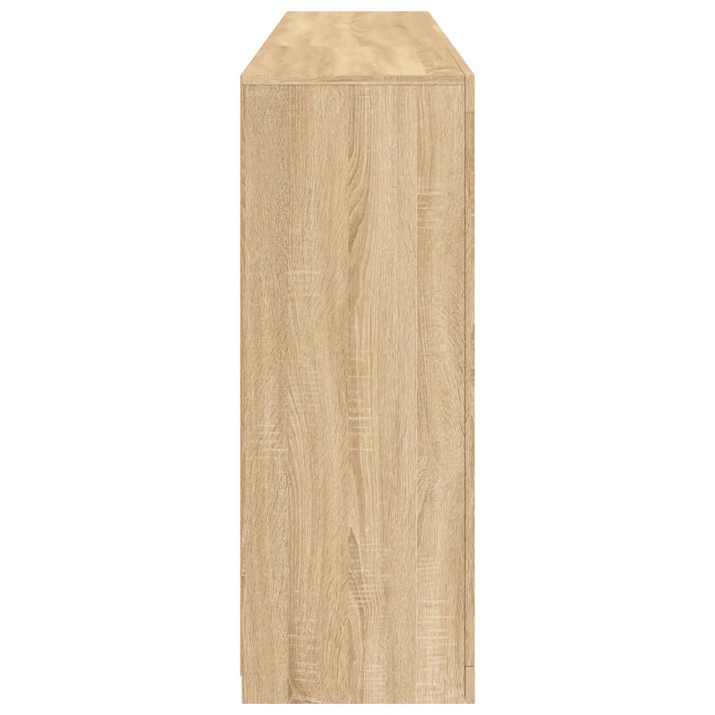 Buffet avec lumières LED chêne sonoma 181,5x37x100 cm - XIOS