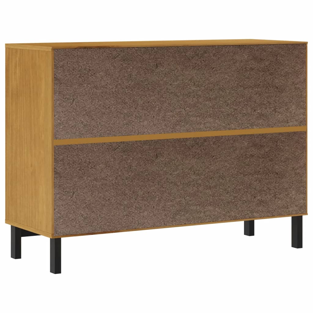 Commode FLAM 110x40x80 cm bois de pin massif - XIOS