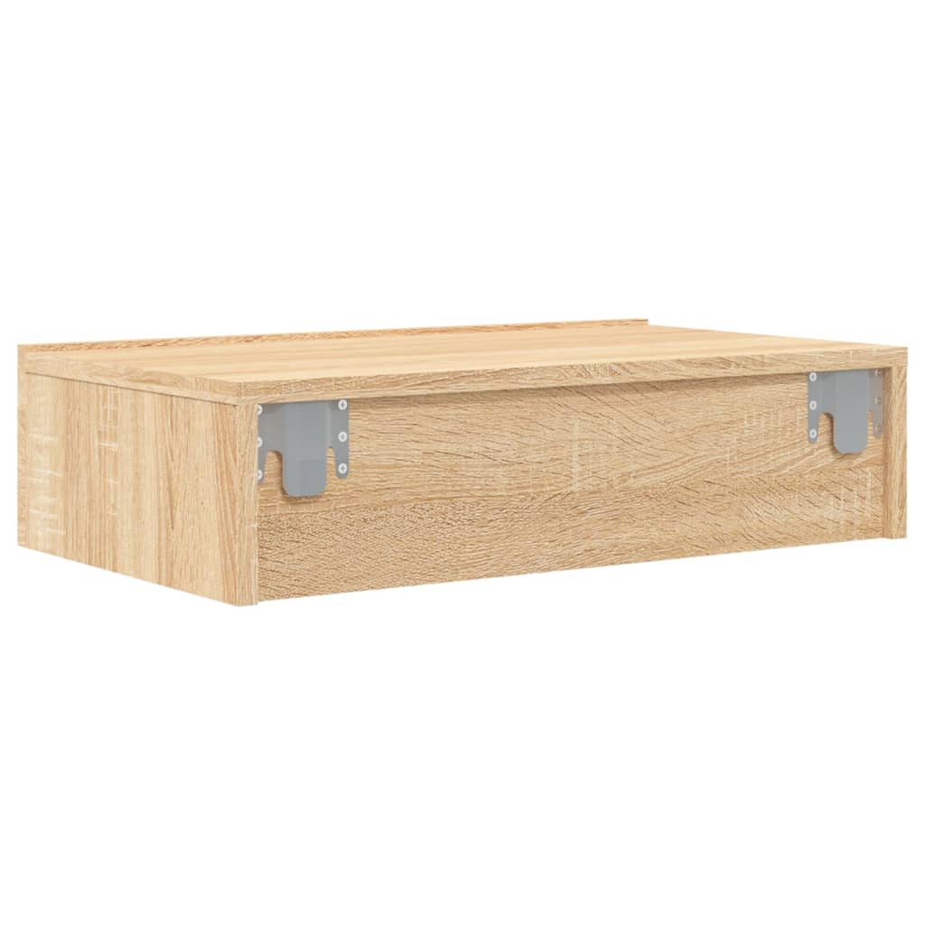Meuble TV avec éclairage LED chêne sonoma 60x35x15,5 cm - XIOS