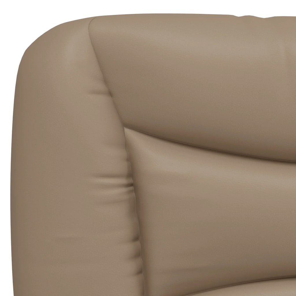 Coussin de tête de lit cappuccino 90 cm similicuir - XIOS