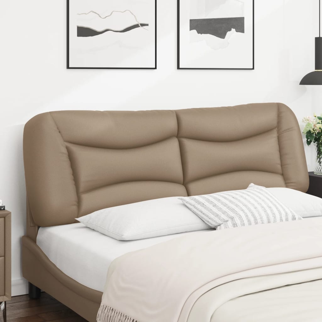 Coussin de tête de lit cappuccino 160 cm similicuir - XIOS