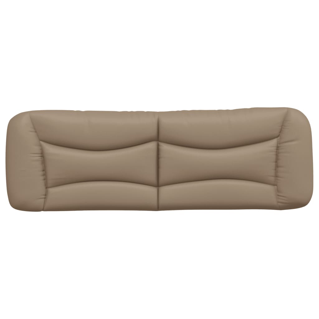 Coussin de tête de lit cappuccino 160 cm similicuir - XIOS