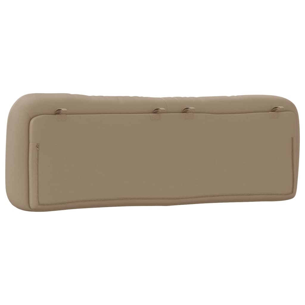 Coussin de tête de lit cappuccino 160 cm similicuir - XIOS