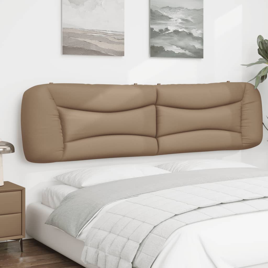 Coussin de tête de lit cappuccino 200 cm similicuir - XIOS
