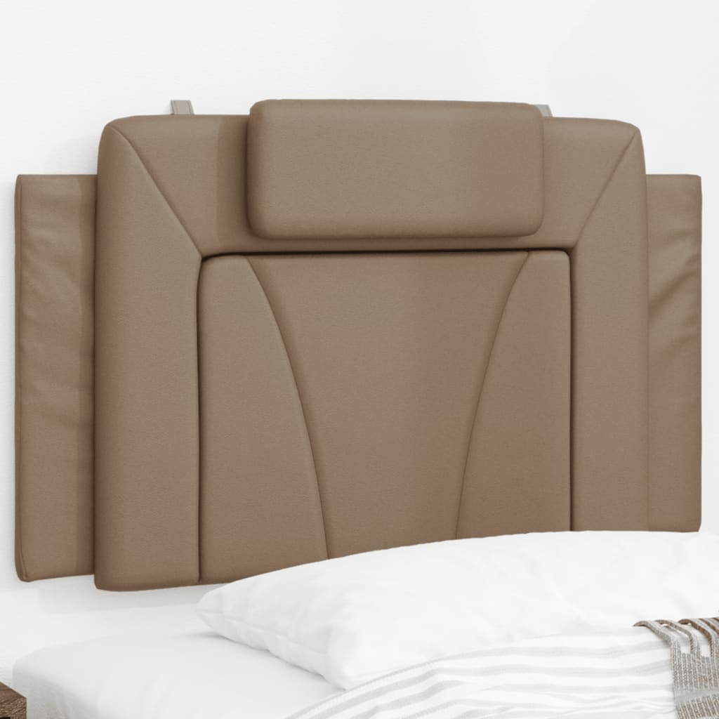 Coussin de tête de lit Viana cappuccino 80 cm similicuir - XIOS