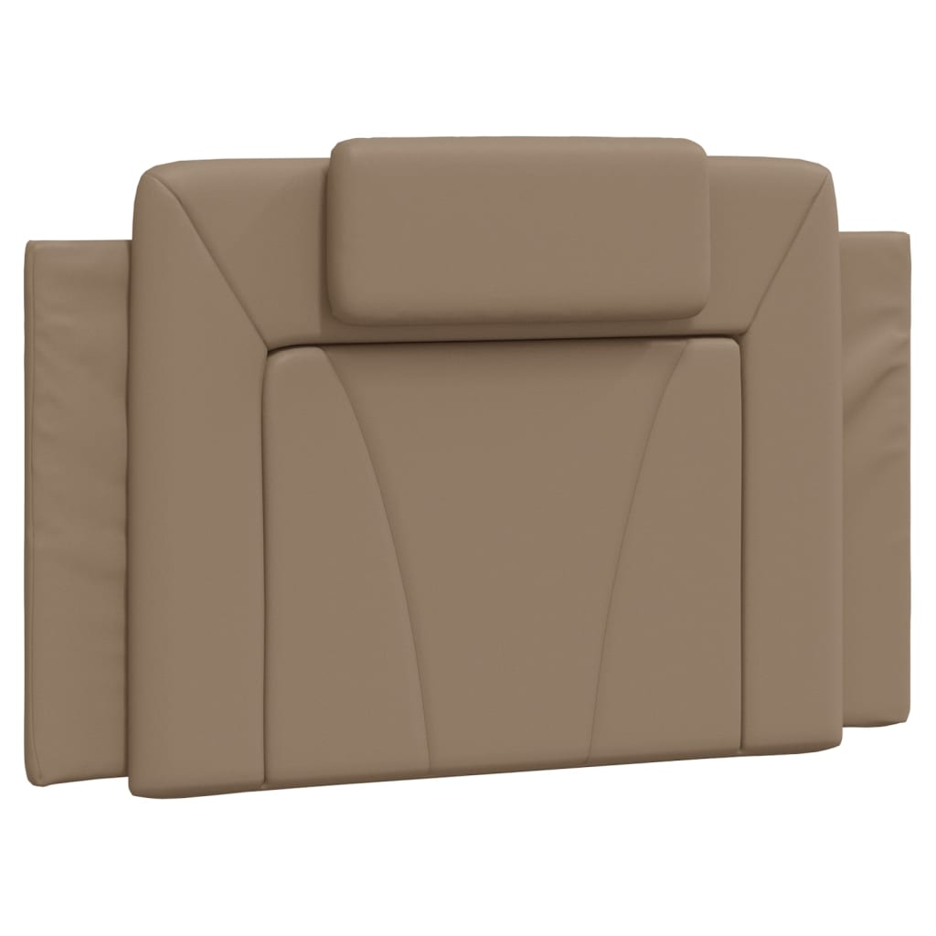 Coussin de tête de lit cappuccino 90 cm similicuir - XIOS