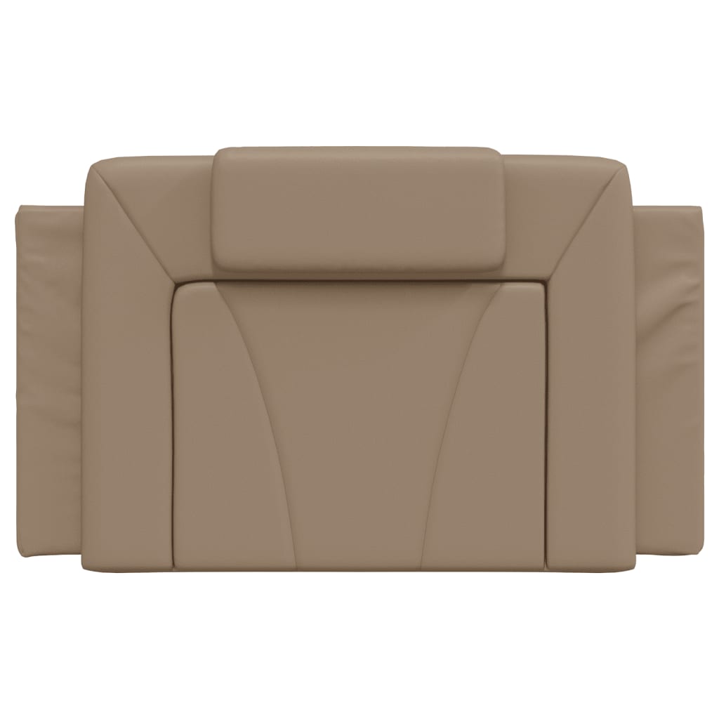 Coussin de tête de lit cappuccino 90 cm similicuir - XIOS