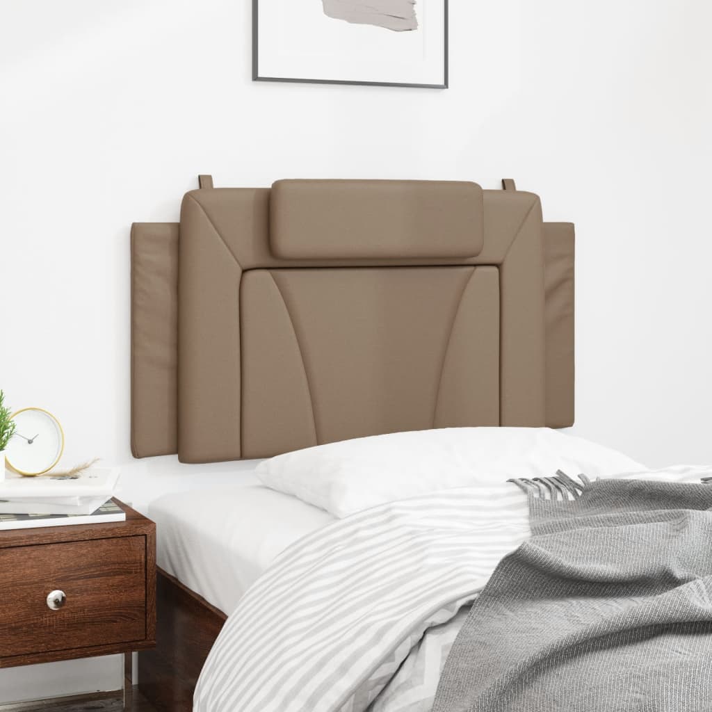 Coussin de tête de lit cappuccino 100 cm similicuir - XIOS