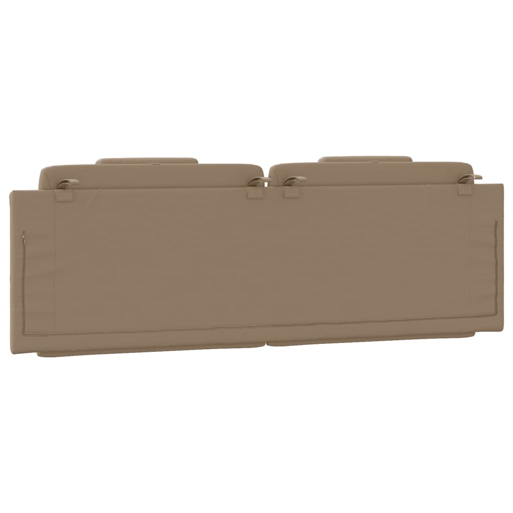 Coussin de tête de lit cappuccino 160 cm similicuir - XIOS