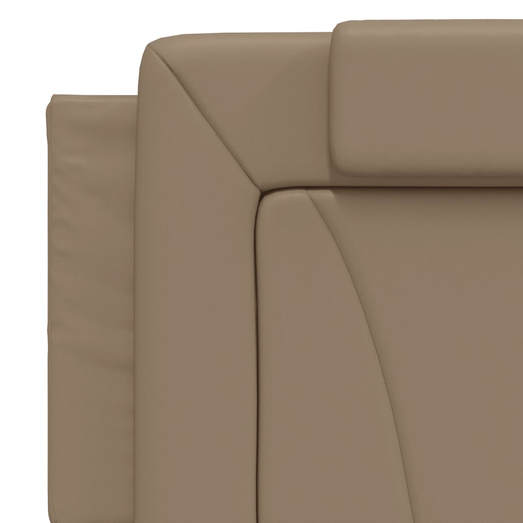 Coussin de tête de lit cappuccino 160 cm similicuir - XIOS